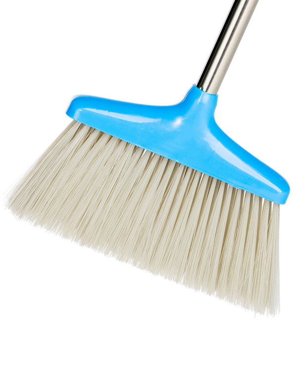 Broom and Dustpan Set - Variable Length Handle Broom and Dustpan Combo